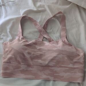 Athleta Blush Camo Sports Bra